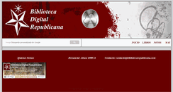 Desktop Screenshot of bibliotecarepublicana.com