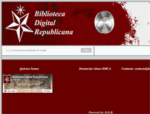 Tablet Screenshot of bibliotecarepublicana.com